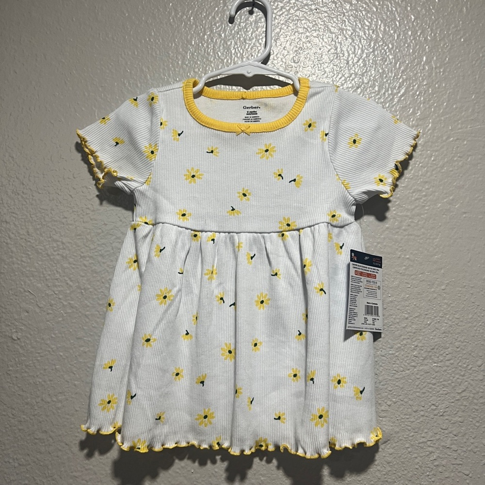 2 Gerber Floral Kids Dress